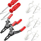 10 Sprinkler Head Tool Kit, Compatible with Hunter/Rain Bird, MP PGP Sprinklers Head Pull Up Repair Tool, Rotor Adjustment Screwdriver, Nozzle Tools, Nozzle Insertion Collar & Sprinkler Keys by Gulfmew