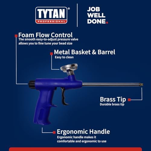 Eco Gun Foam Spray Applicator Gun, PU Insulating Foam Applicator Gun for Precise Dispensing, Heavy-Duty Professional Foam Gun for Construction and Home Improvement - Image 3
