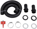 Rain Hose Connector Kit 39.4 Inch Plastic Rain Diverter Linking Kit for Rainwater Collection System (with Hole Opener) by Kuuleyn