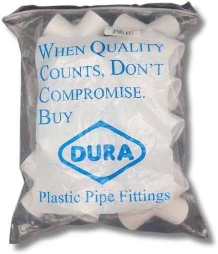 10 Pack - Dura Plastics Schedule 40 PVC Slip Cross | High-Capacity 4-Way Connection | Irrigation & Plumbing | 420-005 (3/4" 10 Pack (P34X-10)) - Image 5