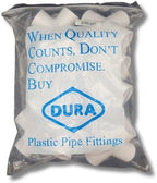 10 Pack - Dura Plastics Schedule 40 PVC Slip Cross | High-Capacity 4-Way Connection | Irrigation & Plumbing | 420-005 (1/2" 10 Pack (P12X-10)) - Image 5