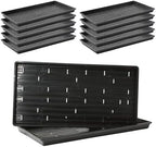 Bootstrap Farmer Extra Strength 1020 Trays, 10 Pack, Black with Holes by BootstrapFarmer