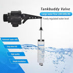 1‘’Tankbuddy Valve High Flow Large Water Discharge Float Valve Double Water Level and Adjustable Water Level (1 Inch(TB25)) - Image 3