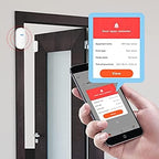 4-Pack Smart Door/Window Sensor: WiFi Alarm, Wireless Alerts, Compatible with Alexa/Google Assistant - Image 2