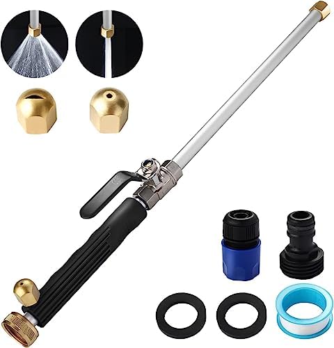 Upgraded Jet Nozzle for Garden Hose Power Washer Wand by Rerennco