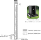 304 Stainless Steel Garden Hose Stand with Faucet - Outdoor Antifreeze Water Dispenser for Easy Irrigation & Washing, Durable Vertical Hose Holder - Image 6