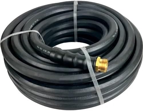 3/4 in. x 50 ft. Contractor Heavy-Duty Rubber Water Hose by Unknown