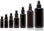 Infinity Jars Black Ultraviolet Glass Fine Mist Spray Bottle Variety Pack by InfinityJars