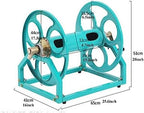 GLigeT Hose Pipe Holder Compact Hose Reel Cart, Heavy Duty Metal Hose Reel, Hose Holder Water Pipe Rack Suitable for Gardens, Lawns, and Outdoor Hose Pipe Hanger (Size : for 1inch Hose) - Image 2