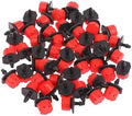 Adjustable Irrigation Drippers 10-1000PCS 4/7mm Garden Irrigation Nozzle Adjustable Dripper Sprinkler Emitter Micro Drip Watering Spray(100pcs) by Unknown