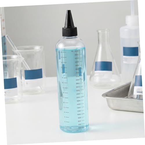DOITOOL 8pcs Oz Plastic Squeeze Bottle with Graduated Scale, Leakproof Reusable Pet Dispenser for Hair Coloring and Daily Storage, Easy to Clean Kitchen and Laboratory Applicator - Image 6