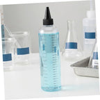 DOITOOL 8pcs Oz Plastic Squeeze Bottle with Graduated Scale, Leakproof Reusable Pet Dispenser for Hair Coloring and Daily Storage, Easy to Clean Kitchen and Laboratory Applicator - Image 6