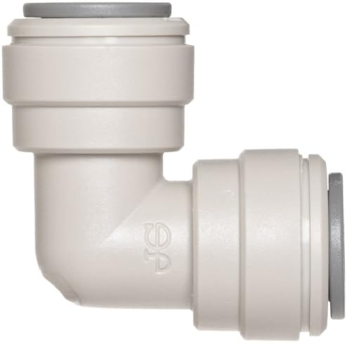 John Guest - PI0312S Acetal Copolymer Tube Fitting, Union Elbow, 3/8" Tube OD (Pack of 10) - Image 2