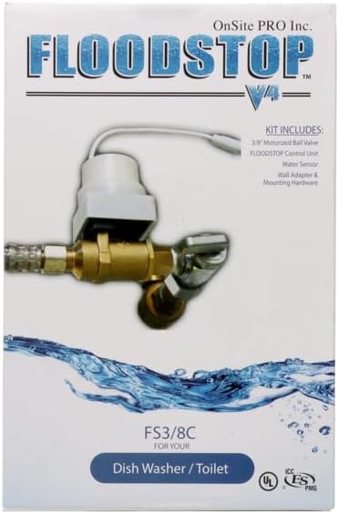 FloodStop Dishwasher/Toilet Leak Detector Kit, 3/8" Compression - Image 2