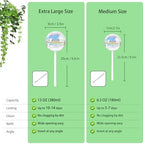 13oz Large Self Watering Globes,Glass Automatic Plant Waterer,Up to 2 Weeks - Image 5