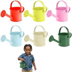 Veemoon Small Kids Watering Can, 6pcs Lightweight Metal Watering Can for Indoor Plants - Portable Water Supplies for Toddler Bonsai Plant Gardening Indoor and Outdoor (6 Colors) by Veemoon