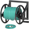Artigarden Garden Hose Reel Wall Mounted, Outdoor Water Hose Holder Black by Artigarden