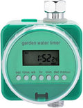 Automatic Water Timer Garden Watering Controller with 18 Programmable Timings Rain Sensor Lock Screen Function for Home Garden Balcony Irrigation System ABS Copper Alloy Material by Unknown