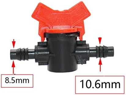 Hose Connector Adapter 20 Garden Taps 4/8/10/12/16/20mm Hose Water Valve PE Pipe Home Garden Greenhouse Micro Irrigation (Color : 20mm x 25MM) - Image 5