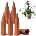 6‑Pack Ceramic Self Watering Spikes, Terracotta Plant Waterer for Pots by Unknown