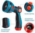 Garden Hose Nozzle Sprayer Heavy-Duty Metal 10-Pattern-2Pack - Image 6