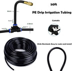 50ft Drip Irrigation System with 18pcs Misting Sprinkler Kit - Image 3