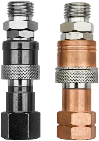 Oxy Acetylene Torch Quick Connects Fittings| Fit 9/16"-18 B Fittings by YBMTE-US