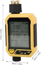 Programmable Sprinkler Timer, 4 Custom Schedules for Lawn Garden Zones Rain Delay Function Auto Manual Modes ABS Brass Outdoor Build for Homeowners Yard Balcony Watering Systems - Image 7