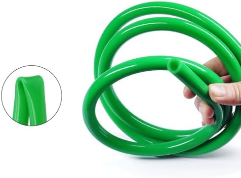 10M Silicone Tube Rubber Hose, for Green Flexible Aquarium Air Irrigation Pipes Water Connector Garden Hoses(ID 8mm x OD 12mm) - Image 3