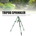 Luocute Heavy Duty Brass Nozzle Tripod Sprinkler, 360 Degree Large Area Coverage, Compatible with Most 3/4 Inch Garden Hoses, Adjustable Height 16-37in, Waters Up to 35ft - Image 2