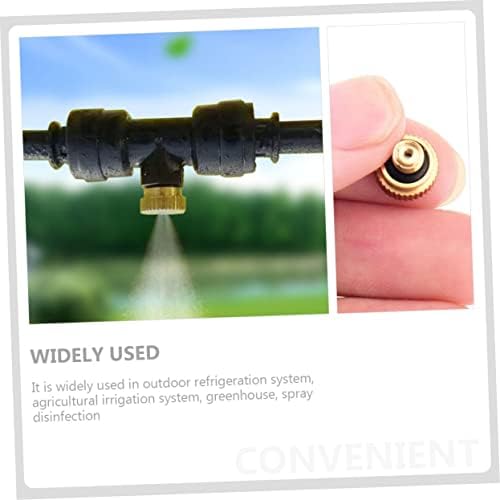 SUPVOX 60pcs Heavy Duty Brass Misting Nozzle Replacement for Water Sprayer Garden Hoses - Image 5