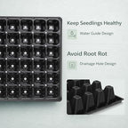 Gardzen 10 Pack 72 Cell Seed Starter Trays - Image 6