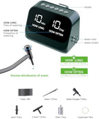 Automatic Watering System for Potted Plants, Plant Waterer, DIY Drip Irrigation Kit with Smart Timer, Waterproof LED Display & Large Capacity Battery, Precise Distribution of Water (Green) - Image 3
