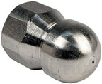Schieffer 3/8in. x 100ft. 4000 PSI Thermoplastic Sewer Jetter Hose & 4.5 Orifice Button Nose Nozzle - Image 4