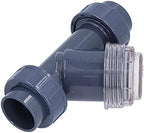 Pipe Filter Y Type Strainer 40mm PVC for Water Treatment and Chemical Industry - Filters Particles Larger Than 0.85 mm - Low Resistance Design for Fast Stream Speed. - Image 6