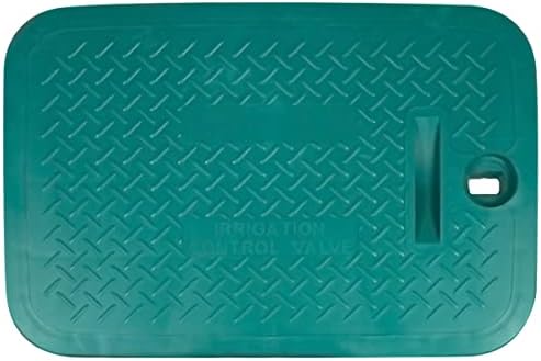 Sprinkler Valve Box Cover Outer Diameter 12x17 Inch Irrigation Control Valve Box Replacement Lid Rectangular One Pieces by DVECUE