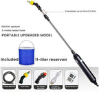 23.6 Inch Battery Powered Sprayer Wand with 11L Foldable Bucket - Image 6