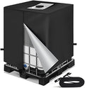 NEVERLAND Zipper IBC Tote Cover 275 Gallon 420D Waterproof Water Tank Cover by Professionalcoversellers