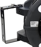 Macnaught C1 Series Retractable Garden Hose Reel, 40 Ft Water Hose Reel Heavy Duty Retractable Hose with Metal 180° Swivel Rotation Bracket for Wall Mount - Gray - Image 3
