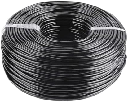 4/7mm Garden Watering Hose 1/4'' PVC Water Tubing Garden Auto Drip Irrigation Pipe, for Plant Watering and Misting Cooling(40m) - Image 6