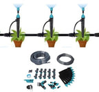 Automatic Watering System Kit for Garden and Greenhouse, 10m Drip Irrigation with 3 Modes, Adjustable Nozzles and Drippers, 12mm 6mm PE PVC Tubing, for Raised Bed Yard Lawn P - Image 5