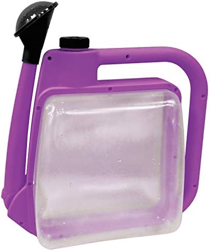 Centurion 1408 Foldable Clear Plastic Watering Can,1.5 Gal with Rotating Nozzle, Long Stem Spout, Compact Ergonomic Design with Sprinkler & Pouring System Ideal for Indoor/Outdoor Gardening - Lavender - Image 4