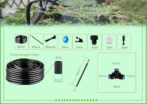 360° Adjustable Drip Irrigation System for Garden,Automatic Watering System - Image 2