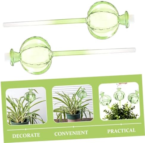 BESPORTBLE 4pcs Self Watering Bulbs Clear Glass Plant Watering Globes for Automatic Plant Care Cactus Shaped Easy to Use Decorative - Image 5