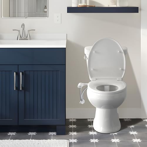 SAMODRA Ultra-Slim Bidet Attachment for Toilet - Self Cleaning Nozzle Hygienic Bidets for Existing Toilets - Adjustable Water Pressure Fresh Water Sprayer Toilet Bidet - Easy to Install - Image 6