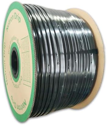 3281 ft 5/8" Drip Tape Roll 6" Emitter Spacing 16 Mil Wall Thickness Adjustable Garden Irrigation Tubing Hose Automatic Irrigation System for Flowers Plants Fruits, 0.75 GPH/Hole Flow Rate by KOENWEENI