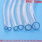 5M Transparent PVC Plastic Hoses 1pcs, for Household Water Pump Tube 2 3 4 5 6 8 10 12 14 16 18 20 25mm Inner Diameter PVC Flexible Hose Tube (Color : 5 Meters, Size : ID 9mm x OD 11mm - Image 2