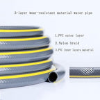 Automatic Lawn Water Sprinkler 360 Rotating Sprinkler Garden Sprinkler with 10/20M Hose, Automatic Lawn Sprinkler 360 Degree Rotating Misting Sprinkler System for Plants Flowers Veggies wyqdp240312(Co - Image 4