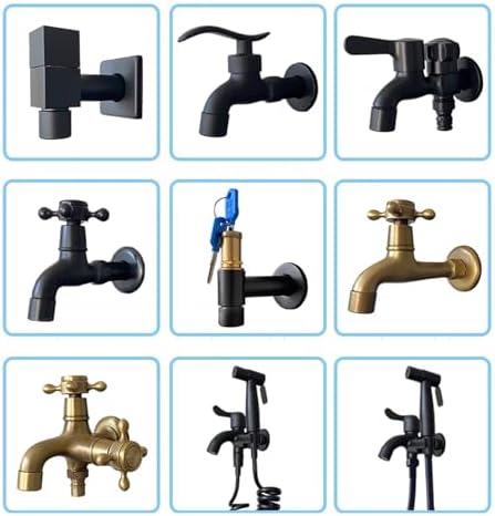 Freestanding Garden Water Column - Outdoor Frost-Resistant Faucet Dispenser, Stylish Hydrant Fountain for Irrigation, Sturdy Hose Holder with Faucet (Gray) - Image 5