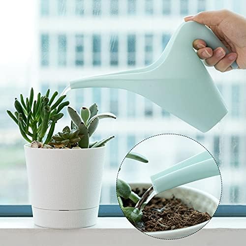 Watering Can Mini 200ml Plastic Long Mouth Flower Watering Can Garden Plants Watering Pot Sprinkling Plant Watering Tools Garden Supplies Garden Watering Cans Indoor Watering Can (Color : Gray) - Image 3